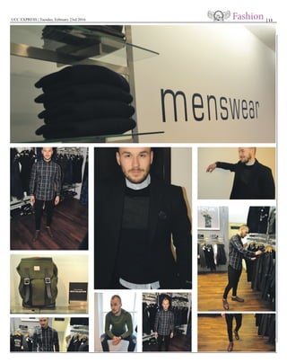 UCC EXPRESS | Tuesday, February 23rd 2016 | 11
Fashion
 