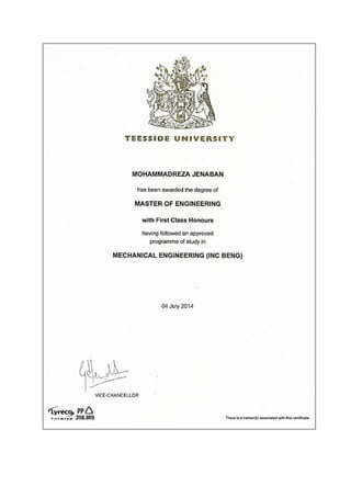 University-Certificates