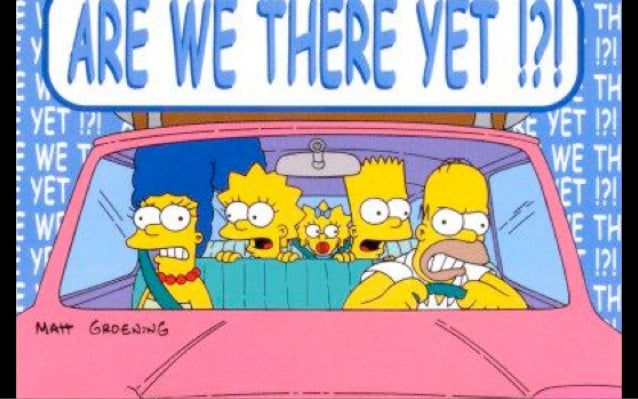 Are We There Yet Gif Simpsons