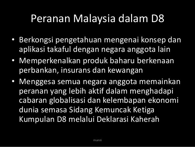 D8 Kumpulan Lapan Negara Negara Membangun