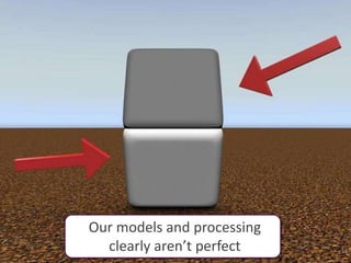 16
Our models and processing
clearly aren’t perfect
 