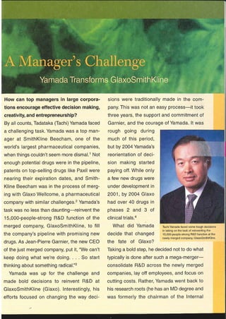 A Manager's Challenge (7)
