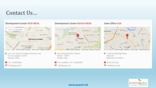 Contact Us…
www.paxcel.net
 