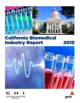 California Biomedical 
Industry Report 2015 
 