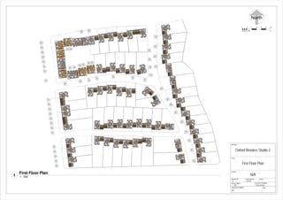 SCALE ( @A2 )
CHECKED BYDRAWN BY DATE
PROJECT
TITLE
PROJECT NUMBER
DRAWING NUMBER
CLIENT
REV
1 : 500
First Floor Plan
Oxford Brookes Studio 2
N/A
LC Checker
A3
Project Number
1 : 500
First Floor Plan
1
North
0
SCALE 1:
2520151055
m500
 
