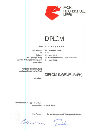 Diplom FH Lippe