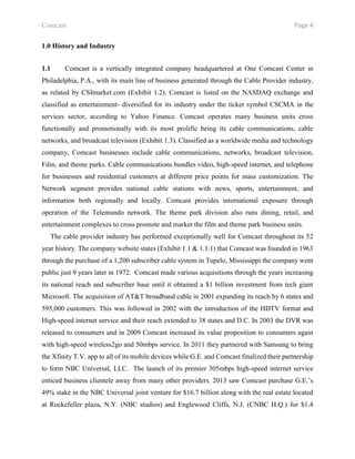 Final - Comcast | PDF