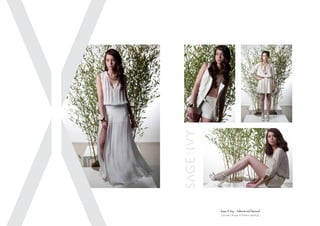 Sage & Ivy - Advertorial Spread
{Graphic Design & Fashion Styling}
 