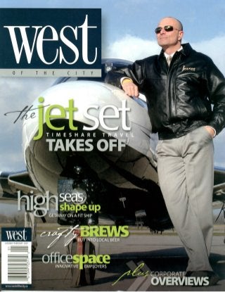 West of the City Magazine Cover 