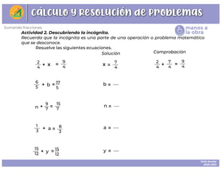 calculo y resolución de problemas 5 | PDF