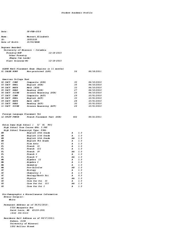 Mizzou Transcript.PDF