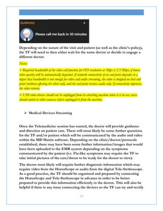 Mod 93 System Telemedicine Equipment Technical Resource Guide - Version 1 | PDF