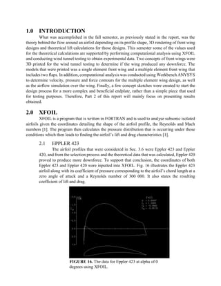Aerodynamics - Formula SAE | PDF