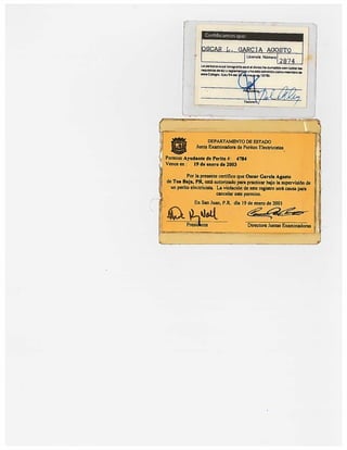 Drafter & Electrician Helper License