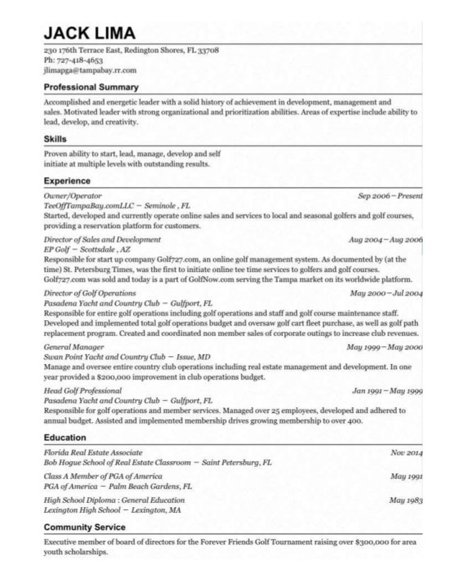 Dad Resume