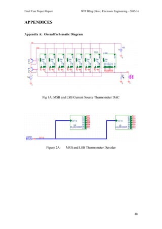 Final Year Report (6bits DACs) | PDF
