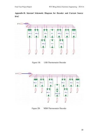 Final Year Report (6bits DACs) | PDF