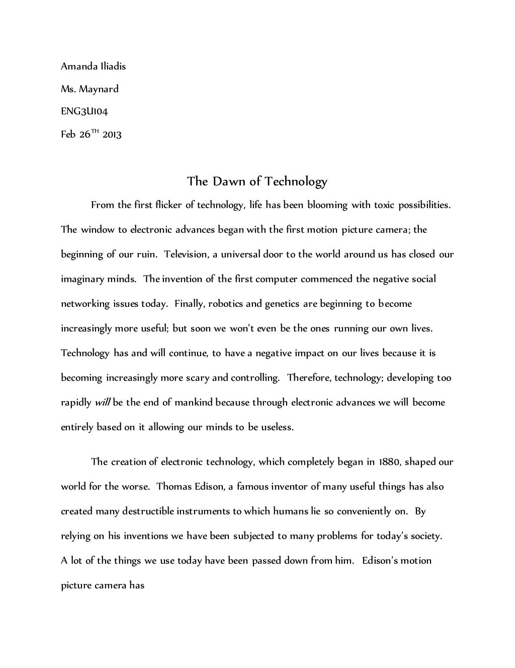 Grading essays technology picture