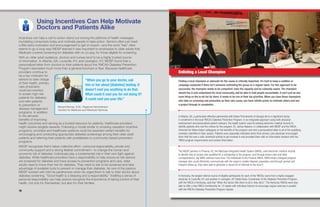 1918
Utilizing Incentives to Motivate Doctors
and Patients Alike
Incentives can help a call-to-action stand out among the plethora of health messages
inundating consumers today and actually motivate people to take action. Seniors, in
particular, often just need a little extra motivation and encouragement to get onboard—and
the word “free” often seems to go a long way! In some cities, the YMCA was able to offer
free enrollment to the prevention program provided by Novo Nordisk Inc. Giving something
of value to seniors at no cost to them provided them with the extra motivation to commit.
With the older adult audience, doctors and nurses tend to be a highly trusted source of
information. In Atlanta, Louisville and Lexington, MDSP found that a personalized letter
from doctors to their patients about the YMCA’s Diabetes Prevention Program resonated
much more than a general brochure or flyer. Because healthcare providers continue to be
a top motivator for seniors to take charge of their health, primary care physicians should be
incentivized to screen for diabetes and refer patients to prevention or disease management
programs. In addition to the altruistic benefits of improving health outcomes and serving
as a trusted resource for patients, healthcare providers could receive tangible rewards.
Following a model similar to smoking cessation incentive programs, providers and
healthcare systems could be awarded certain benefits for encouraging and conducting
diabetes screenings among their older adult patients and referring their patients with
prediabetes to community-based prevention programs.
MDSP recognizes that it takes collective effort—personal responsibility, private and
community support, and a strong federal commitment—to change the human and
economic toll of diabetes. Individuals play a fundamental role in their own fight against
diabetes. While healthcare providers have a responsibility to help ensure at-risk seniors
are screened for diabetes and have access to prevention programs and care, older adults
need to know their risk for diabetes. They need to ask to be screened and take advantage
of available tools to prevent or manage their diabetes. As one of the pastors we worked
with told his parishioners when he urged them to talk to their doctor about diabetes
screening, “Good health is a blessing and a responsibility.” Instilling a sense of personal
responsibility can help seniors recognize the importance of taking control of their health,
not only for themselves, but also for their families.
Finding a local champion or advocate for the cause is critically important. It’s hard to keep a coalition or
campaign sustained if there isn’t someone motivating the group on a regular basis. For this approach to be
successful, the champion needs to be competent, have the capacity and be culturally aware. The champion
should live in and understand the local community, and be able to hold people accountable. It can’t just be one
more thing on the to-do list for them; it needs to be one of their top priorities. When you have these champions
who take on screening and prevention as their own cause, you have infinite power to motivate others and see
a project through to completion.
In Atlanta, GA, a particularly effective partnership with Kaiser Permanente of Georgia led to a significant bump
in enrollment in the local YMCA’s Diabetes Prevention Program. In an integrated approach using both physician
endorsement and personalized patient outreach, the health system used its existing electronic medical records to
identify patients who met the criteria for the program. Dr. James Hipkens, in collaboration with MDSP and the YMCA,
informed his fellow Kaiser colleagues on the benefits of the program and sent a personalized letter to all of the qualifying
members identified in their system. Patients were especially motivated when their primary care physician encouraged
them that this was a safe, beneficial activity to get involved in and provided them with an informative handout with the
YMCA program requirements and contact information.
The MDSP partners in Phoenix, AZ, the Maricopa Integrated Health System (MIHS), used electronic medical records
to identify lists of seniors who qualified for a scholarship to the program, and through phone calls and other
correspondence, the MIHS referred more than 150 individuals to the Phoenix YMCA. MIHS hired a bilingual program
manager who could effectively communicate with the region’s sizable Hispanic population and through prompt and
frequent follow up, they were able to generate a robust list of referrals to the local Y.
In Kentucky, the largest referral source of eligible participants for each of the YMCAs came from a highly engaged
physician in Louisville, KY, and another in Lexington, KY. Debbi Dean, Coordinator of the Diabetes Prevention Program
with the YMCA in Kentucky, said that “When the doctor tells them to do it, they did it.” The Kentucky YMCAs were also
able to offer a free YMCA membership for 12 weeks with individual trainers to encourage regular exercise in parallel
with the YMCA’s Diabetes Prevention Program classes.
Enlisting a Local Champion
Using Incentives Can Help Motivate
Doctors and Patients Alike
Incentives can help a call-to-action stand out among the plethora of health messages
inundating consumers today and motivate people to take action. Seniors often just need
a little extra motivation and encouragement to get on board—and the word “free” often
seems to go a long way! MDSP learned it was important to emphasize to older adults that
Medicare covered screening for diabetes with no co-pay, for those eligible for screening.
With an older adult audience, doctors and nurses tend to be a highly trusted source
of information. In Atlanta, GA; Louisville, KY; and Lexington, KY, MDSP found that a
personalized letter from doctors to their patients about the YMCA’s Diabetes Prevention
Program resonated much more than a general brochure or flyer. Because healthcare
providers continue to
be a top motivator for
seniors to take charge
of their health, primary
care physicians
could be incented
to screen high-risk
patients for diabetes
and refer patients
to prevention or
disease management
programs. In addition
to the altruistic
benefits of improving
health outcomes and serving as a trusted resource for patients, healthcare providers
might receive tangible rewards. Following a model similar to smoking cessation incentive
programs, providers and healthcare systems could be awarded certain benefits for
encouraging and conducting appropriate diabetes screenings among their older adult
patients and referring their patients with prediabetes to community-based prevention
programs.
MDSP recognizes that it takes collective effort—personal responsibility, private and
community support and a strong federal commitment—to change the human and
economic toll of diabetes. Individuals play a fundamental role in their own fight against
diabetes. While healthcare providers have a responsibility to help ensure at-risk seniors
are screened for diabetes and have access to prevention programs and care, older
adults need to know their risk for diabetes. They need to ask to be screened and take
advantage of available tools to prevent or manage their diabetes. As one of the pastors
MDSP worked with told his parishioners when he urged them to talk to their doctor about
diabetes screening, “Good health is a blessing and a responsibility.” Instilling a sense of
personal responsibility can help seniors recognize the importance of taking control of their
health, not only for themselves, but also for their families.
“When you go to your doctor, ask
him or her about [diabetes] testing. It
doesn’t cost you anything to do that.
What could it cost you for not doing it?
It could cost you your life.”
Renard Murray, D.M., Regional Administrator
Centers for Medicare and Medicaid Services
 