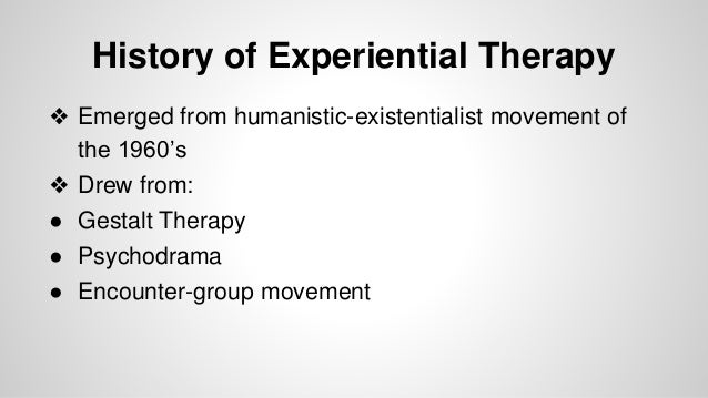 experiential therapy