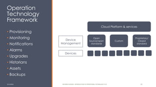 Introduction to Operational Technology 0.1 | PDF