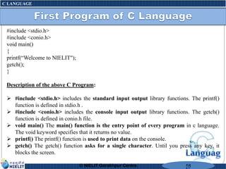 C Course material | PPTX