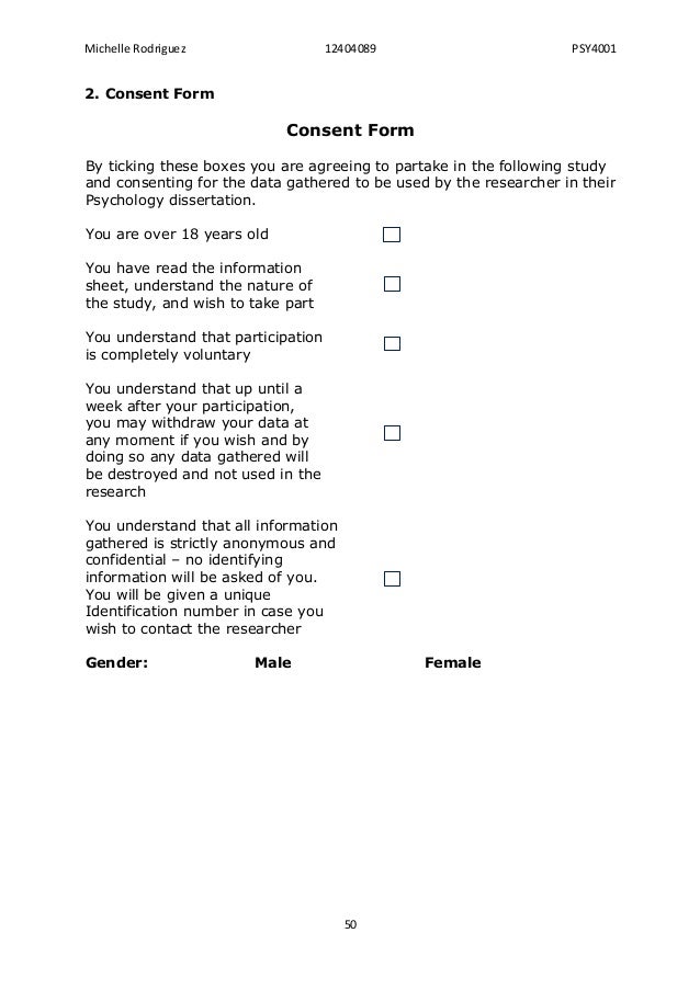 Umi dissertation agreement form