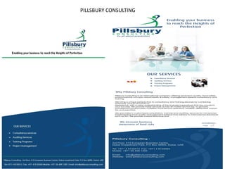 PILLSBURY CONSULTING
 