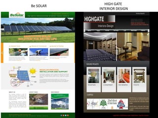 Be SOLAR HIGH GATE
INTERIOR DESIGN
 