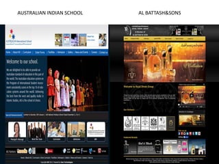 AUSTRALIAN INDIAN SCHOOL AL BATTASH&SONS
 