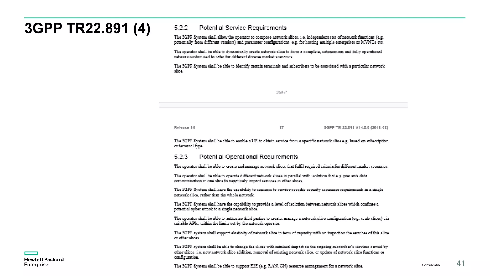 3GPP TR22.891 (4)
Confidential 41
 