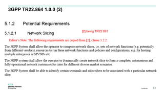 3GPP TR22.864 1.0.0 (2)
Confidential 43
[2] being TR22.891
 