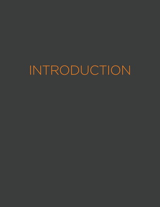 INTRODUCTION
 