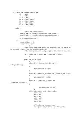 Electromagnetic Levitation (control project) | PDF