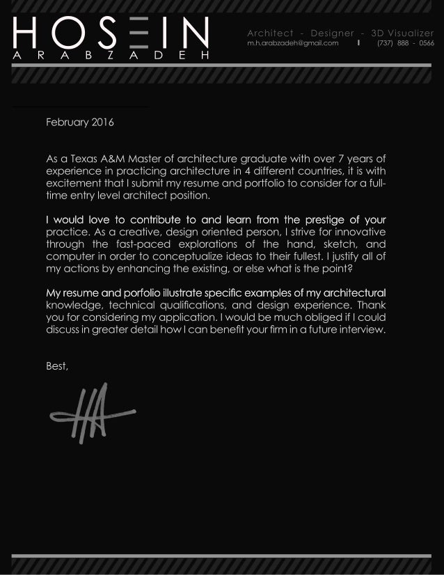 How to write an application letter 3d