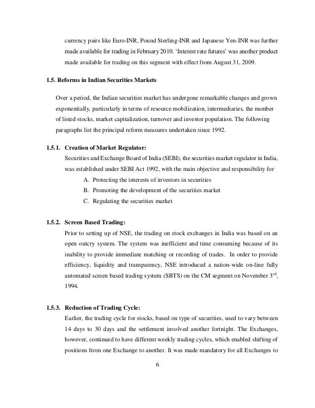 In india trading in options of individual securities commenced on