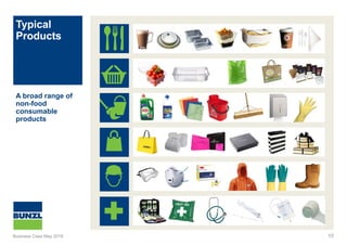Typical
Products
10
A broad range of
non-food
consumable
products
Business Case May 2016
 