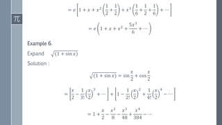Power Series,Taylor's and Maclaurin's Series | PPTX