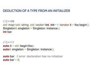 Elements of C++11 | PPTX