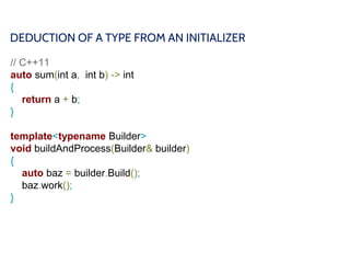 Elements of C++11 | PPTX