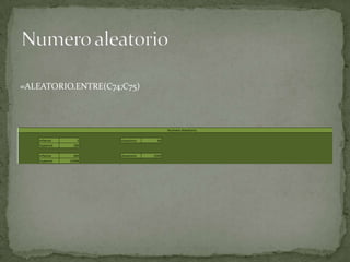 =ALEATORIO.ENTRE(C74;C75)
 