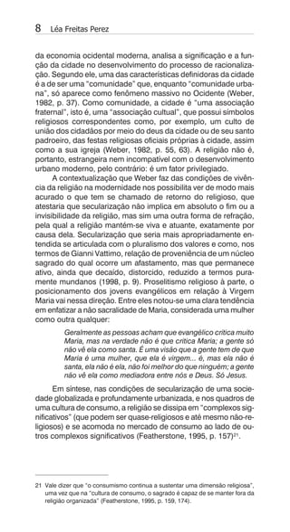 Da religião e de juventude