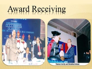 Award Receiving
 