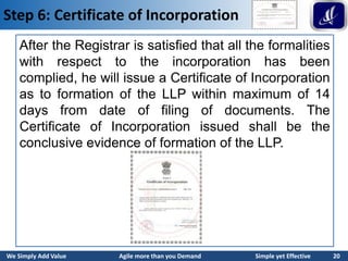 LLP - Features and Incorporation | PPT