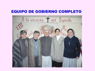 EQUIPO DE GOBIERNO COMPLETO
 