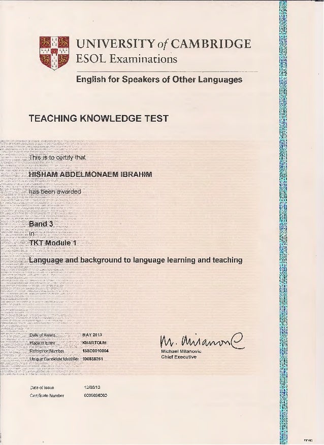 esol cambridge test english TKT 1 Module esol cambridge test english TKT 1 Module