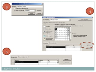 3
                         4




  5




Ing. Gómez Avila, José
 
