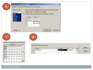 6




  7                      8




Ing. Gómez Avila, José
 