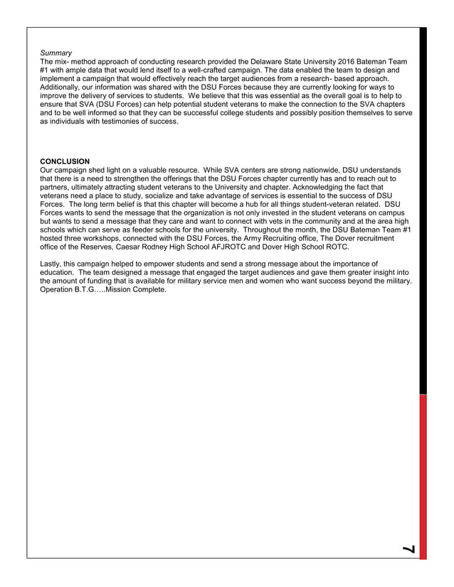 Bateman Case Study Project | PDF