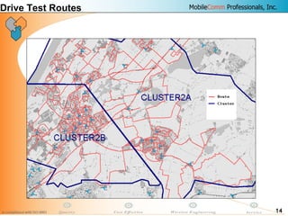 14
Drive Test Routes
 